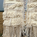 Вязанное панно для ресторана WINTER варинант исполнения - 1 | Loft Concept в Уфе