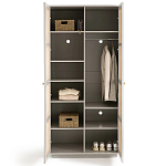 Шкаф с двумя дверцами из плетеного ротанга Tomio Wicker Furniture варинант исполнения - 5 | Loft Concept в Уфе