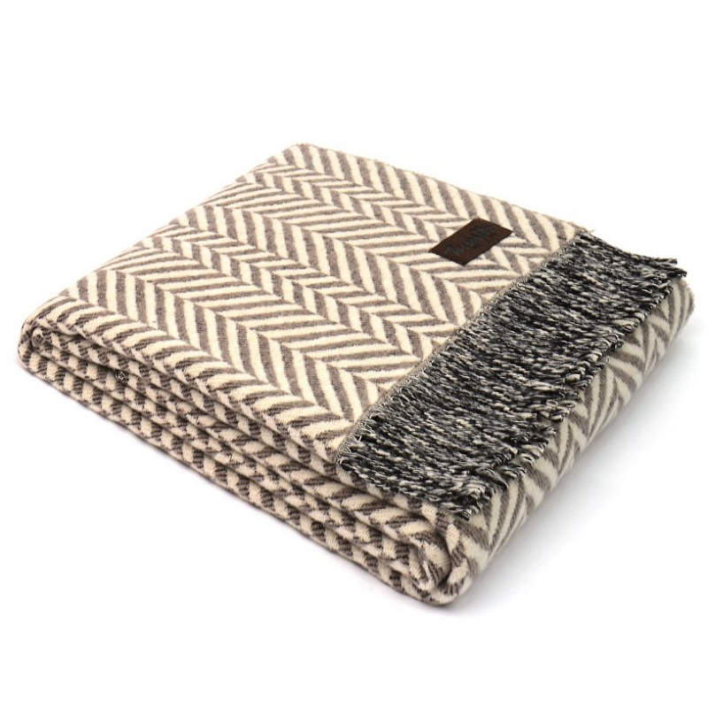 Плед PALLADIO 0001 Marzotto Бежевый в Уфе | Loft Concept 