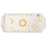 Блюдо прямоугольное из фарфора с рисунком звезд и созвездий Porcelain Astronomy Collection варинант исполнения - 1 | Loft Concept в Уфе