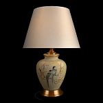 Настольная лампа бежевая с изображением птиц Slip Away варинант исполнения - 2 | Loft Concept в Уфе