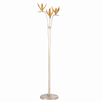 Торшер с 3-мя плафонами в виде цветов Golden Bird of Paradise варинант исполнения - 3 | Loft Concept в Уфе