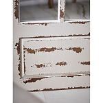 Зеркало-окно с эффектом старения в венецианском стиле Venetian White Mirror варинант исполнения - 4 | Loft Concept в Уфе