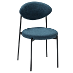 Стул металлический с мягкой спинкой и сиденьем Alfie Chair варинант исполнения - 2 | Loft Concept в Уфе