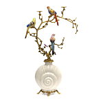 Подсвечник с декором из птиц на ветвях Birds of Paradise варинант исполнения - 2 | Loft Concept в Уфе