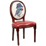Стул French Owl with a rose варинант исполнения - 2 | Loft Concept в Уфе
