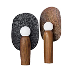 Настольная лампа из дерева Decorative Wooden Lamp варинант исполнения - 1 | Loft Concept в Уфе