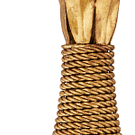 Люстра золотая с декором в виде перьев Bunch of Feathers варинант исполнения - 2 | Loft Concept в Уфе