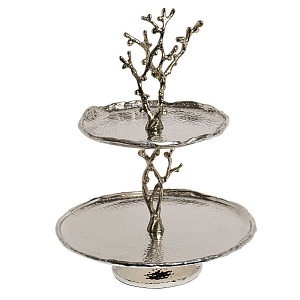 Блюдо двухъярусное Tree Branch