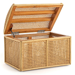 Сундук из ротанга Janvier Rattan Wicker Chest варинант исполнения - 2 | Loft Concept в Уфе