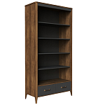 Стеллаж для книг открытый из массива бука Tasteful Furniture варинант исполнения - 1 | Loft Concept в Уфе