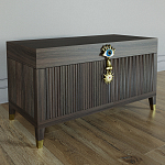 Большой дизайнерский Сундук Elsa Dreams Walnut варинант исполнения - 4 | Loft Concept в Уфе