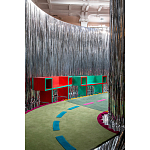 Дизайнерская разноцветная скамья Canton Bench варинант исполнения - 6 | Loft Concept в Уфе