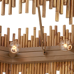 Люстра с абажуром из ротанга Wicker Furniture варинант исполнения - 2 | Loft Concept в Уфе