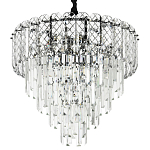 Хрустальная люстра Harmonica Crystal Chrome Chandelier 10 варинант исполнения - 1 | Loft Concept в Уфе