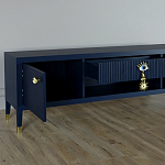 TV-тумба Дизайнерская Elsa Dreams Blue варинант исполнения - 3 | Loft Concept в Уфе