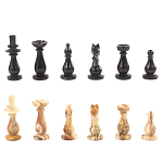Шахматы настольные из натурального камня Оникс Decorative Thematic Chess варинант исполнения - 4 | Loft Concept в Уфе