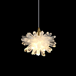 Подвесной светильник с натуральным горным хрусталем Crystal Shimmer варинант исполнения - 2 | Loft Concept в Уфе