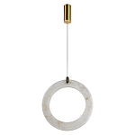 Подвесной светильник в форме кольца Cryptocrystalline Stone варинант исполнения - 7 | Loft Concept в Уфе