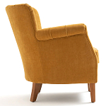 Кресло велюровое на ножках из массива ясеня Jessie Armchair варинант исполнения - 3 | Loft Concept в Уфе