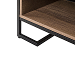 Стеллаж под TV в стиле лофт с открытыми полками и ящиками Urban Style Space варинант исполнения - 4 | Loft Concept в Уфе