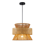 Подвесной светильник с абажуром из натуральных материалов Light Inside the Cell варинант исполнения - 2 | Loft Concept в Уфе