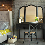 Туалетный столик Stylish Black варинант исполнения - 2 | Loft Concept в Уфе