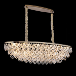 Люстра овальная с каскадом из подвесных прозрачных элементов Attractiveness варинант исполнения - 1 | Loft Concept в Уфе