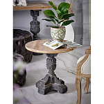 Столик кофейный с резным античным узором Antique Engraving варинант исполнения - 7 | Loft Concept в Уфе