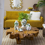 Ваза с крышкой фарфоровая с ручной росписью Leopard Collection  варинант исполнения - 6 | Loft Concept в Уфе