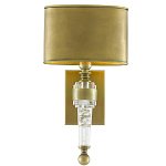 Бра с овальным абажуром на прозрачном основании Masculinity варинант исполнения - 2 | Loft Concept в Уфе