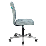 Офисное кресло в серо-голубом велюре Bureaucrats варинант исполнения - 3 | Loft Concept в Уфе