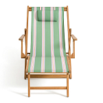 Шезлонг из акации и ткани Venezuela варинант исполнения - 4 | Loft Concept в Уфе