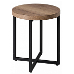 Стол журнальный круглый в стиле лофт Urban Style Space варинант исполнения - 1 | Loft Concept в Уфе