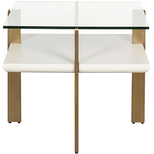 Столик журнальный стеклянный Halibut