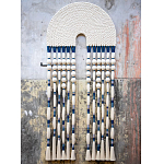 Настенное украшение из нитей Корона с кисточками Crown Wall Hanging варинант исполнения - 1 | Loft Concept в Уфе