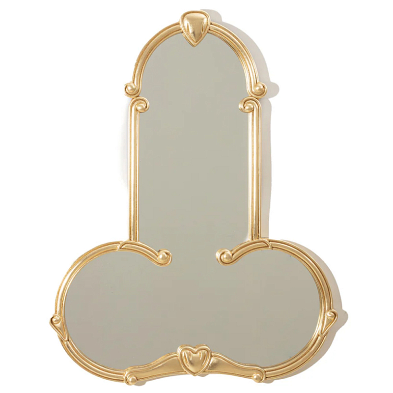 Зеркало SELETTI Liberty Mirror Man Золотой Зеркало SELETTI Liberty Mirror Man Золотой в Уфе | Loft Concept