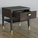 Прикроватная тумбочка с ящиком Elsa Dreams Walnut варинант исполнения - 2 | Loft Concept в Уфе