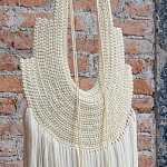 Аксессуар настенный в Эко стиле Белый wall decor White dress варинант исполнения - 1 | Loft Concept в Уфе