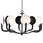 Люстра с плафонами в виде черно-белых дисков Ideal Shade Combination варинант исполнения - 4 | Loft Concept в Уфе