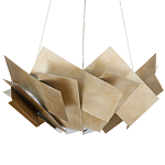 Люстра из прямоугольных панелей Iron Panels варинант исполнения - 3 | Loft Concept в Уфе