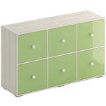 Тумба с глянцевым фасадом Noah варинант исполнения - 1 | Loft Concept в Уфе