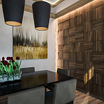 Гипсовая 3D панель с принтографией PM-08 варинант исполнения - 2 | Loft Concept в Уфе