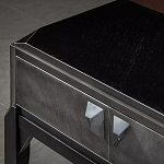 Консоль прямоугольная серая с 4-мя выдвижными ящиками Grany варинант исполнения - 5 | Loft Concept в Уфе