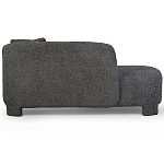 Кушетка серая с обивкой букле Thalia Grey Boucle Sofa варинант исполнения - 3 | Loft Concept в Уфе