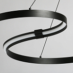 Люстра подвесная светодиодная в виде волнообразной ленты Ribbon Vortex варинант исполнения - 10 | Loft Concept в Уфе