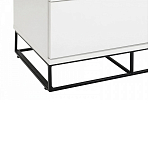 Комод белый с 3-мя ящиками Strict Lines  варинант исполнения - 4 | Loft Concept в Уфе