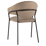 Коричневый стул с обивкой из искусственной замши Alexis варинант исполнения - 5 | Loft Concept в Уфе