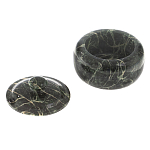 Сахарница из натурального камня Змеевик Stone Sugar Bowls варинант исполнения - 9 | Loft Concept в Уфе