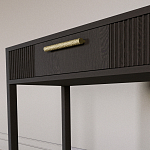 Элегантная Консоль Primo с выдвижным ящиком Темный орех варинант исполнения - 3 | Loft Concept в Уфе